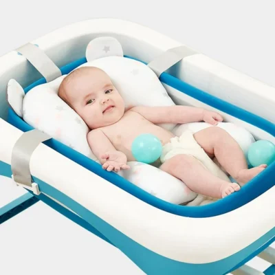 Baby Newborn Shower Bath Cushion Bed Support