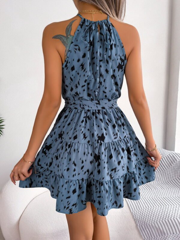 Leopard Print Ruffled dress - Image 6