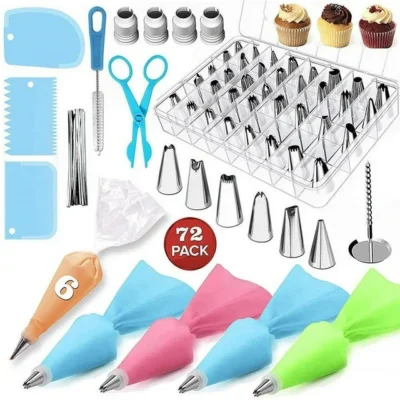 Piping Bags and Tips Set