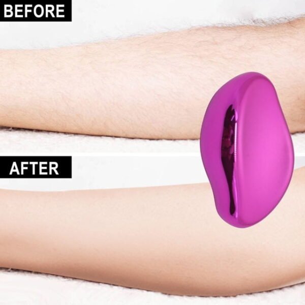 Exfoliating Hair Removal Tool for Women Men Painless Portable - Image 4