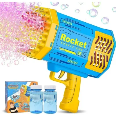 Bazooka Bubble Machine with Flash Lights