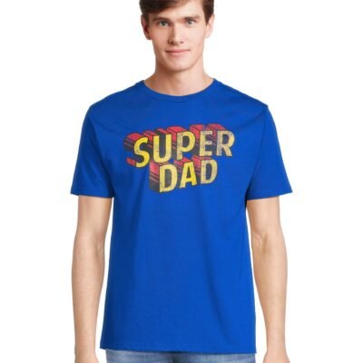 Father’s Day Super Dad Sketch Graphic