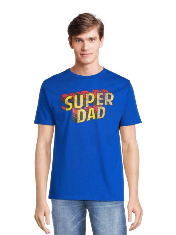 Father's Day Super Dad Sketch Graphic