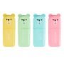Bear Mini Highlighters: Compact and Colorful 4-Pack