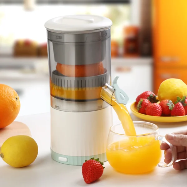 Electric Citrus Juicer, Juicer Machine, USB Charging Wireless - Image 4