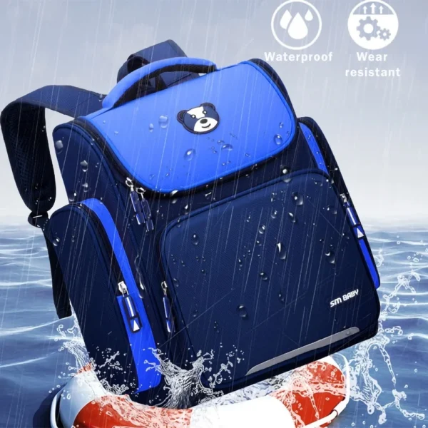 School Backpacks for Boys, Child, Gifts, Blue - Image 9