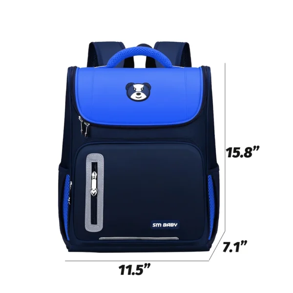 School Backpacks for Boys, Child, Gifts, Blue - Image 3